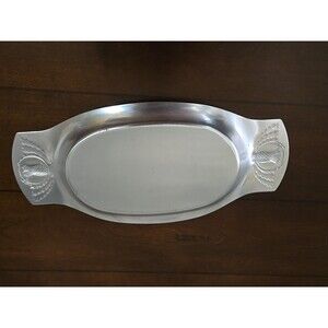 Vintage Kensington Aluminum Pineapple Tray 13 1/2" x 6"